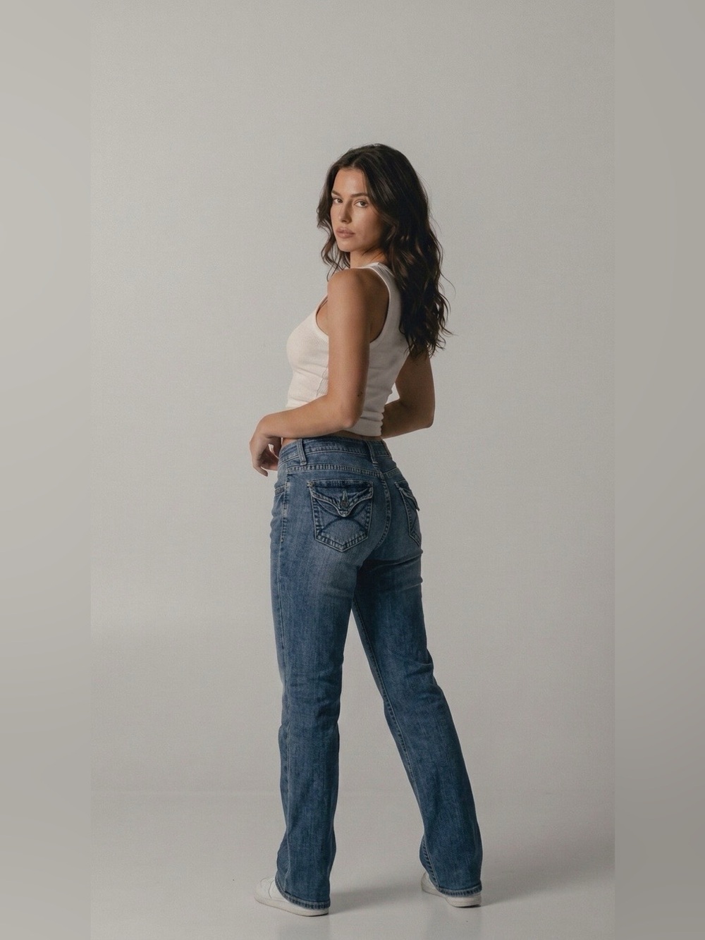 Delia*s Reese Bootcut Jeans for Women/Juniors-Vintage